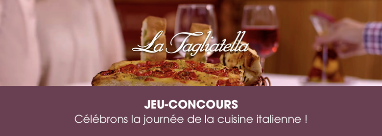 jeu concours la tagliatella