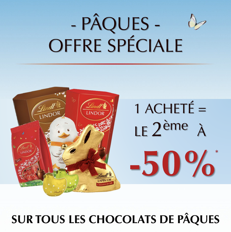 lindt paques offre