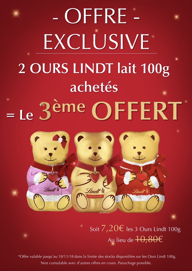 lindt calendrier avent