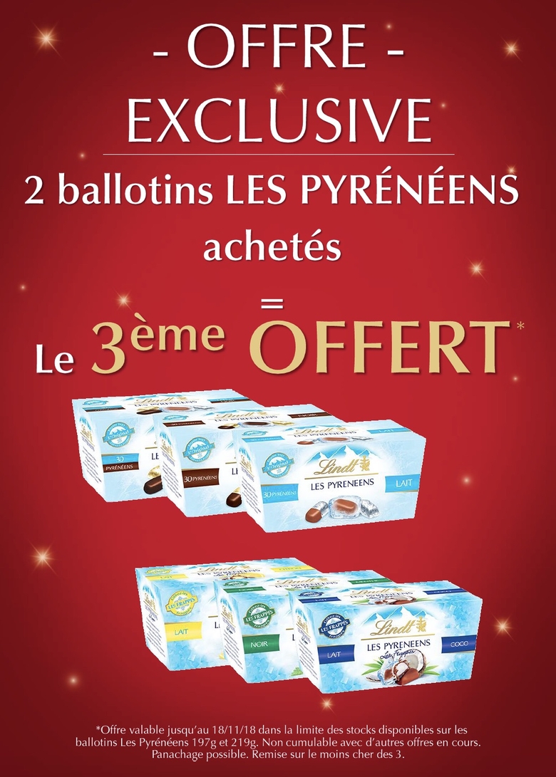 lindt calendrier avent