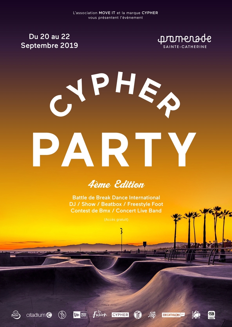 affichecypher party