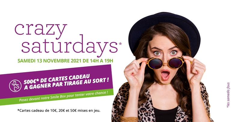 21 crazy saturday cartes cadeau