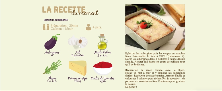 recette potager juin