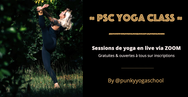 psc yoga class couv event